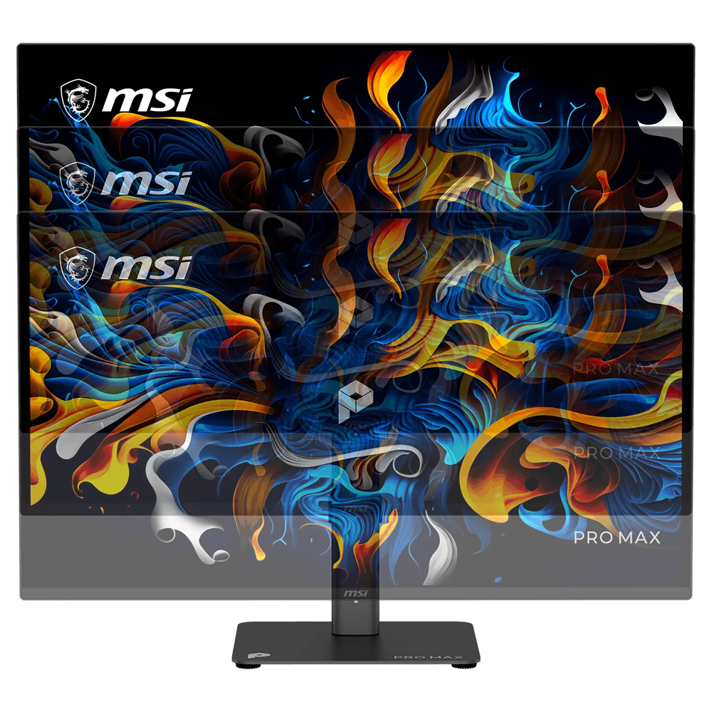 MSI PRO MAX 271UPX12G 26.5" 120Hz 0.03ms HDMI DP G-Sync FreeSync Premium Pro HDR400 Pivot UHD QD-OLED Monitör