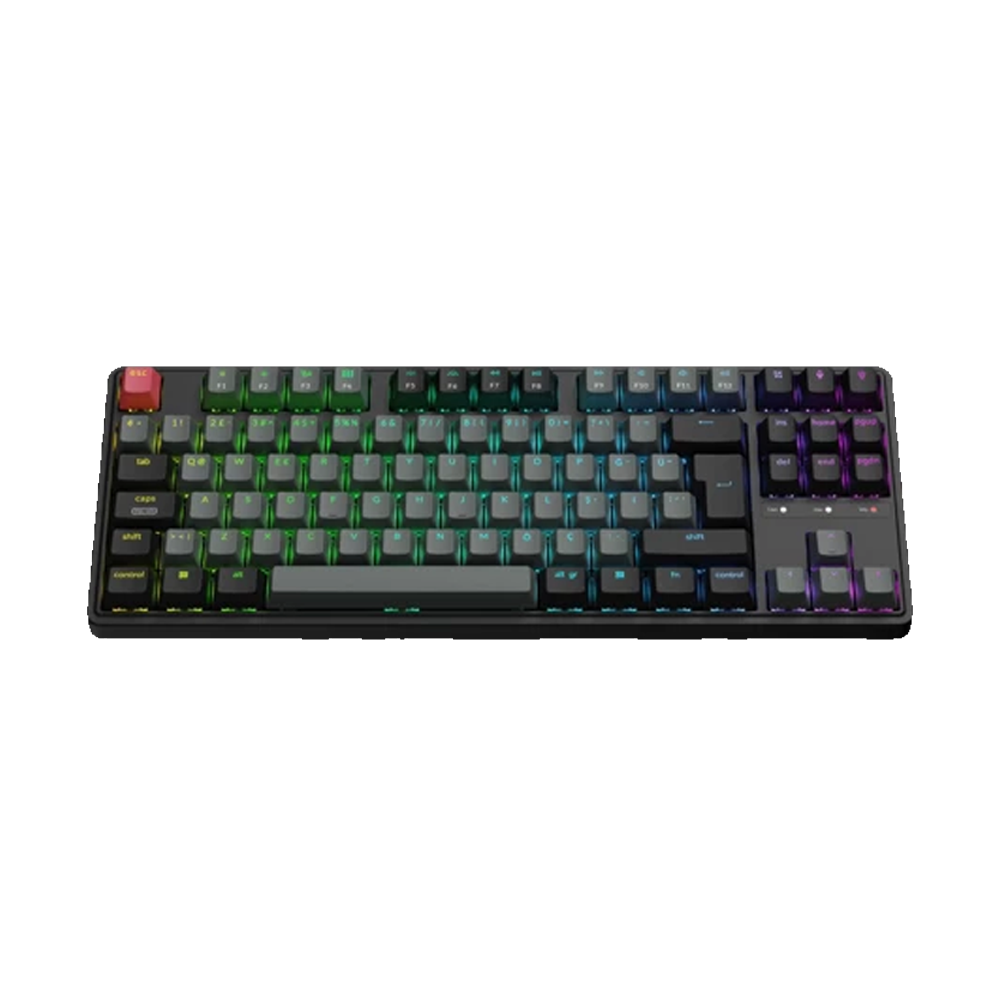 Keychron C3 Pro QMK Brown Switch Hotswap RGB Kablosuz Gaming Klavye