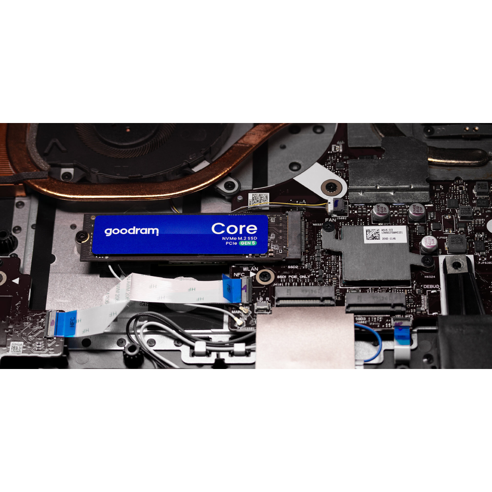 GOODRAM Core 1TB Gen5 M.2 2280 SSD 10200MB Okuma / 8400MB Yazma