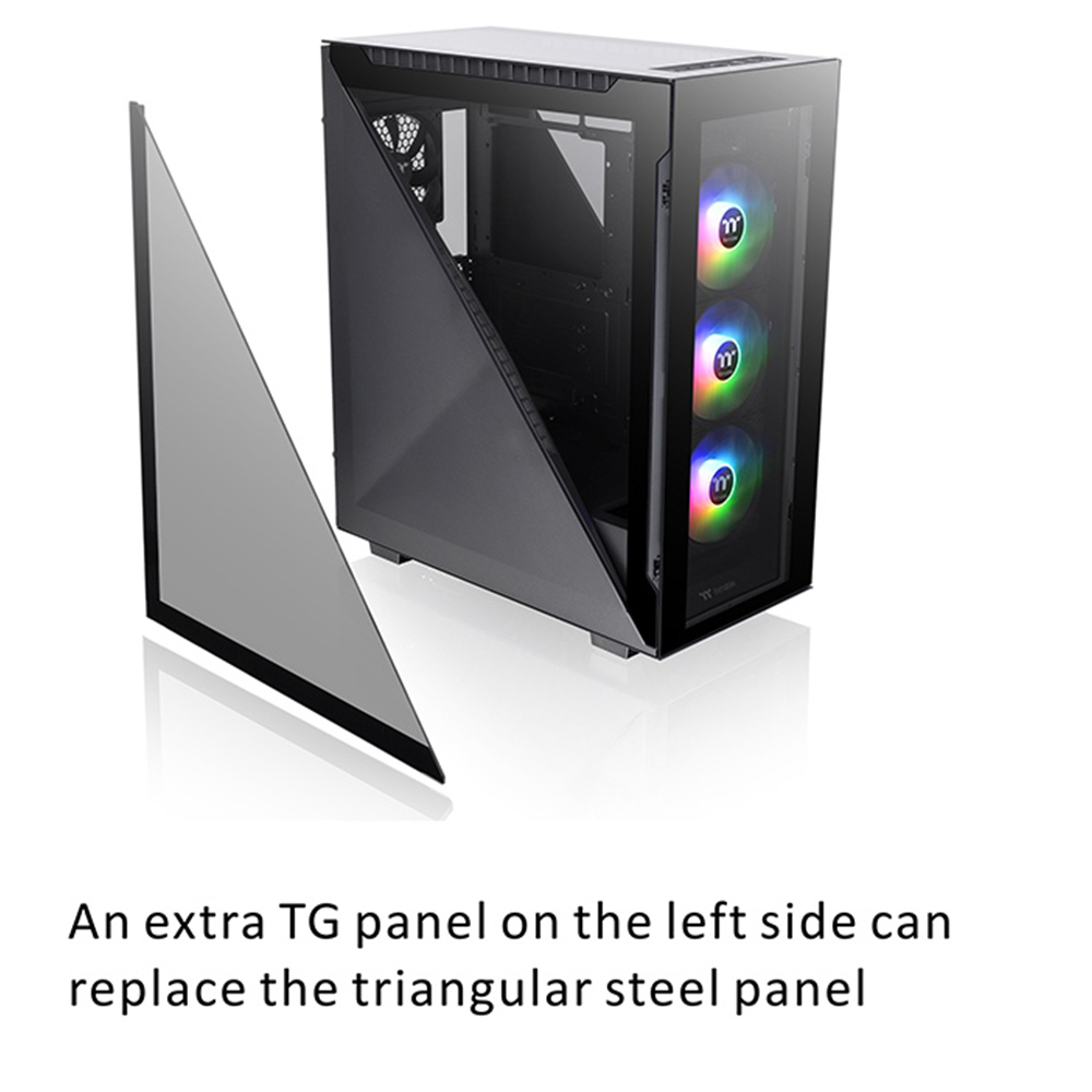 Thermaltake Divider 500 TG ARGB Tempered Glass USB 3.2 Mid Tower Kasa