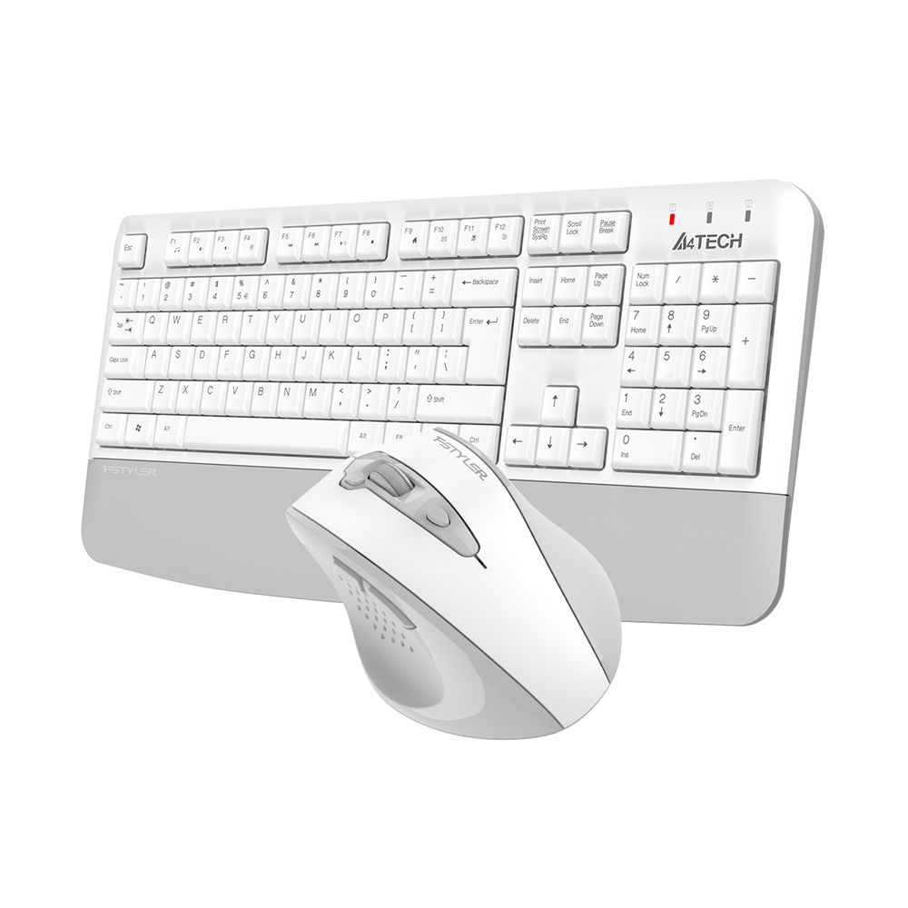 A4 Tech FG2500S PLUS WHITE Beyaz Kablosuz Klavye Mouse Set