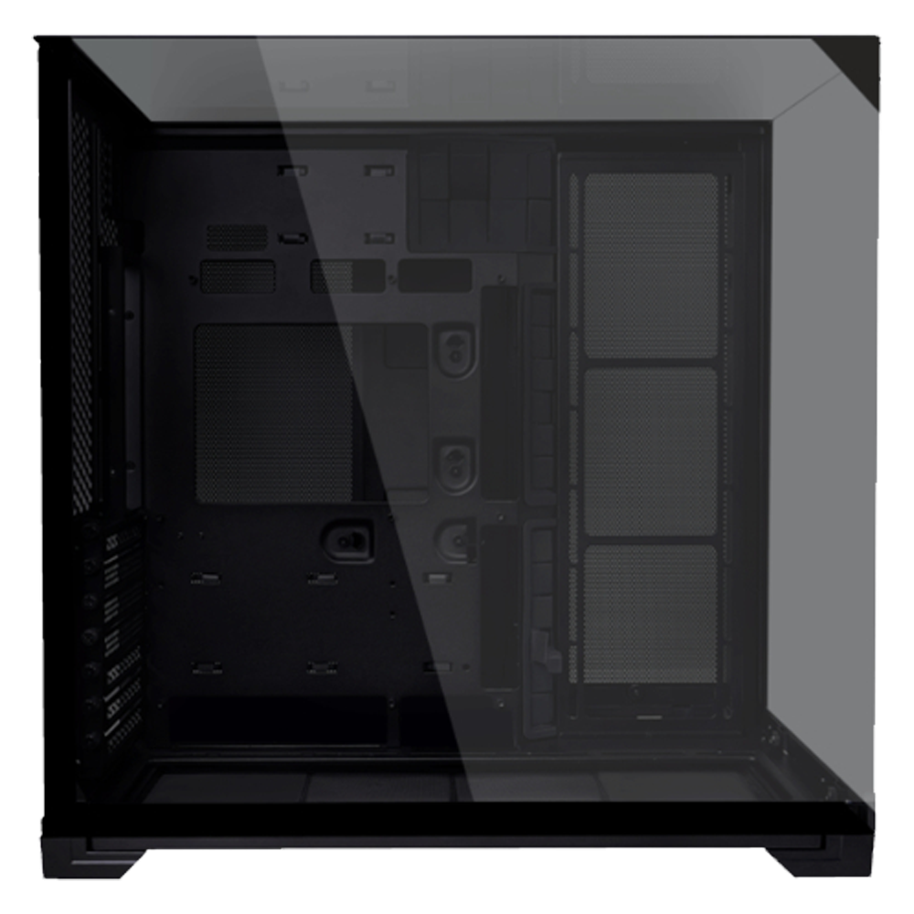 LIAN LI O11 VISION COMPACT Tempered Glass Type-C Siyah ATX Mid Tower Kasa