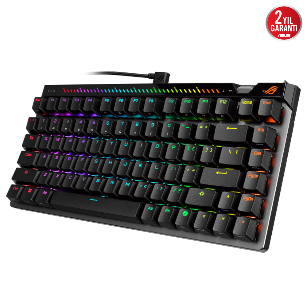 ASUS ROG FALCHION ACE 75 HE ROG HFX V2X Magnetic Switch Mekanik Kablolu Siyah Gaming Klavye