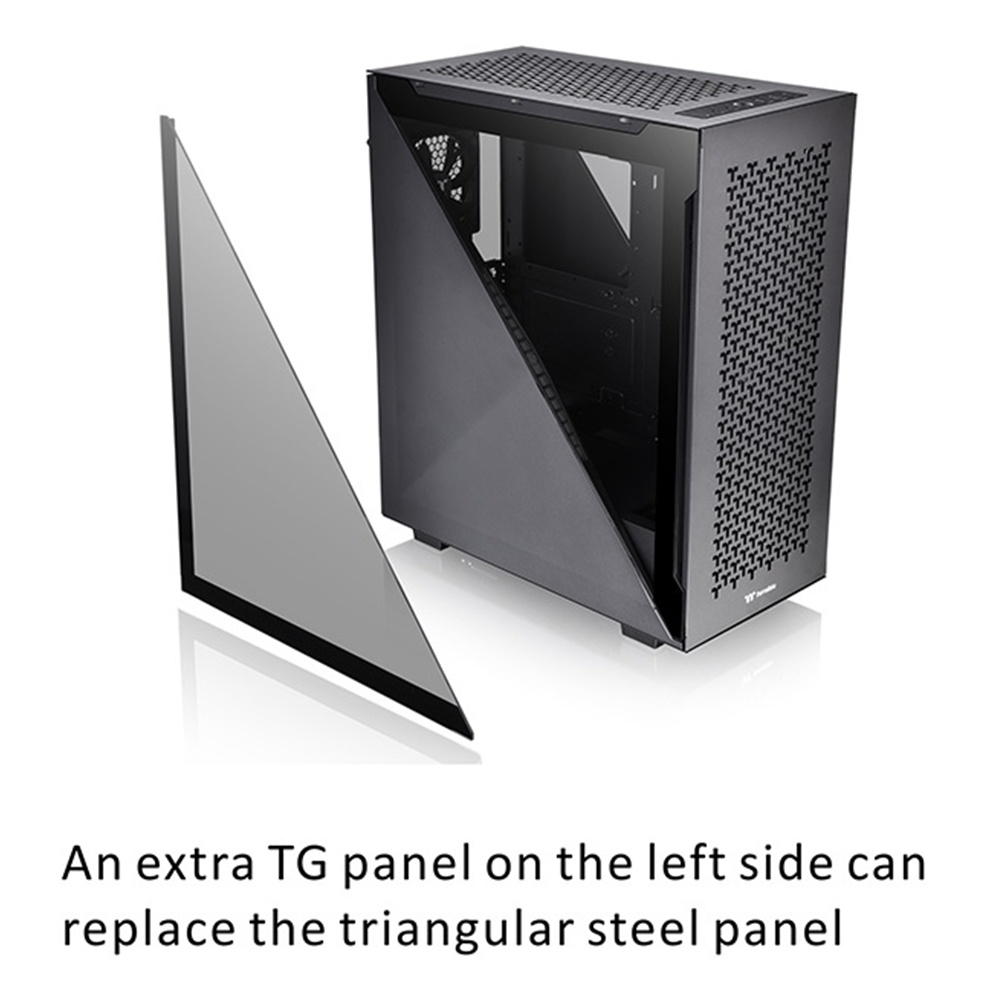 Thermaltake Divider 500 TG Air Tempered Glass USB 3.2 ATX Mid Tower Kasa