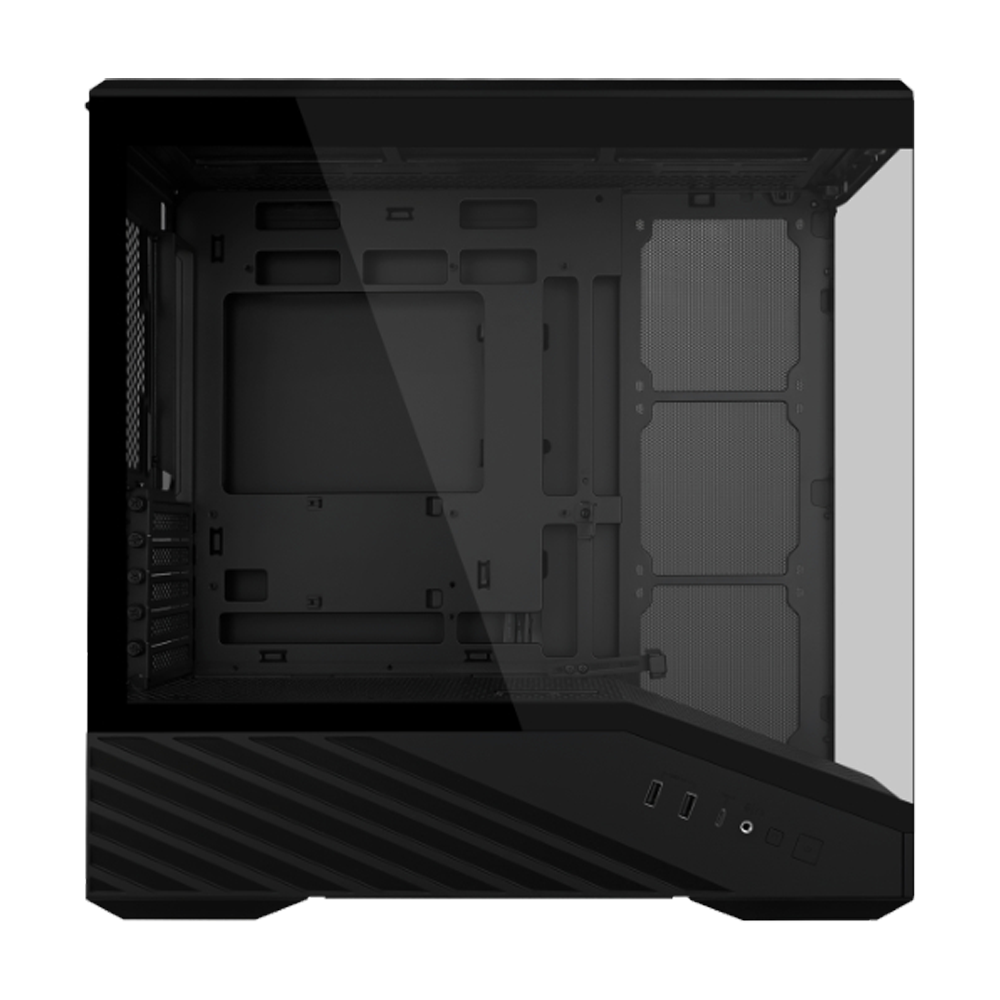 LIAN LI VECTOR V100MIX MINI Tempered Glass Type-C Siyah mATX  Kasa
