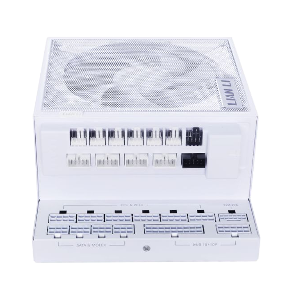 LIAN LI Edge 1000W 80+ Gold ATX3.1 Gen5.1 Full Modüler Beyaz 120mm PSU