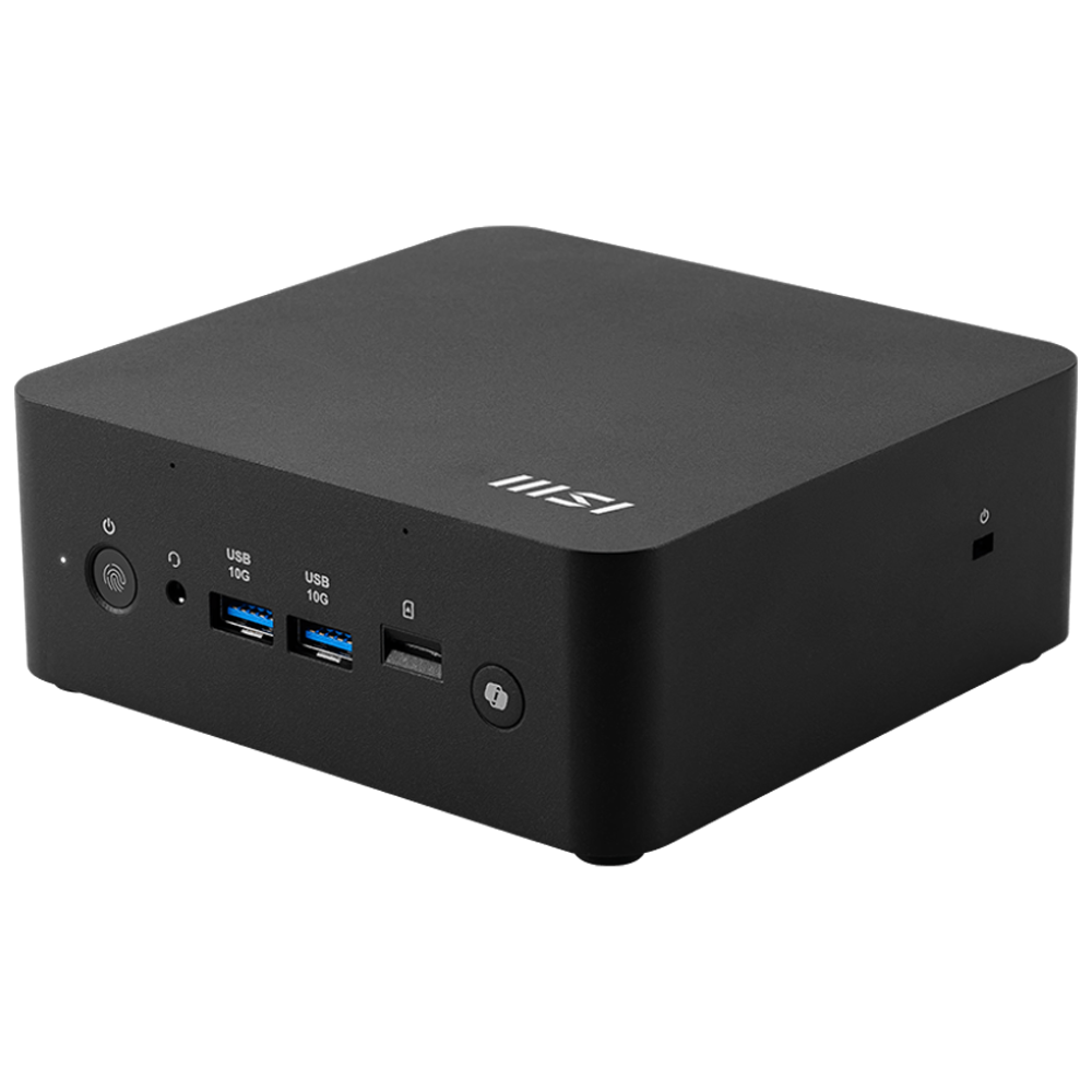 MSI CUBI NUC AI+ 2MG-001EU Ultra 7 258V 32GB DDR5 1TB SSD W11PRO Siyah Mini PC