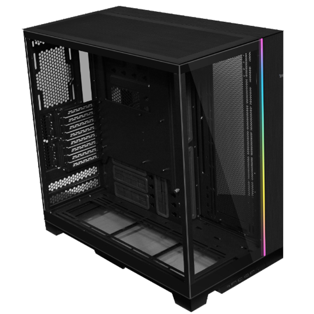 LIAN LI O11 DYNAMIC EVO XL Tempered Glass RGB Type-C Siyah E-ATX Mid Tower Kasa