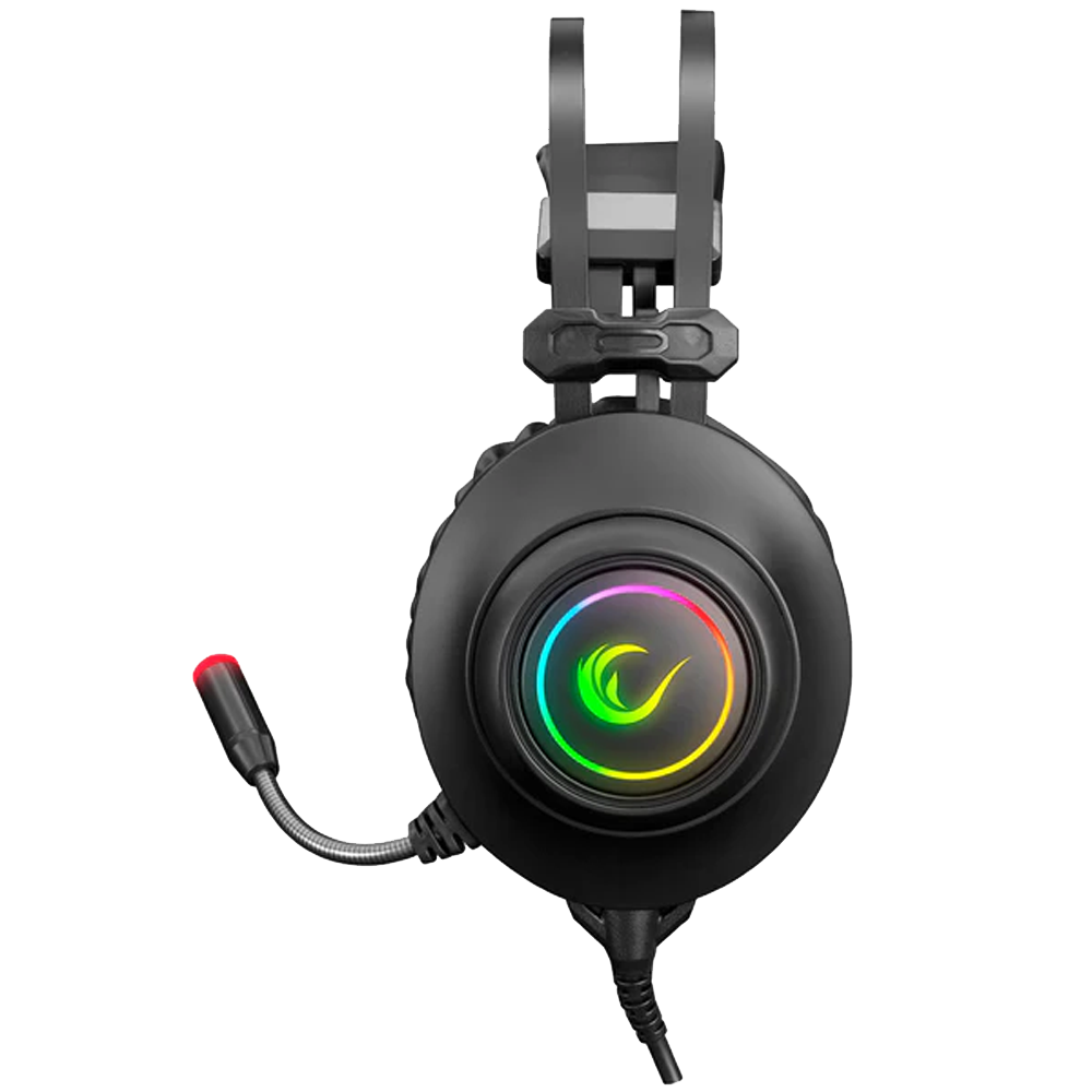 Rampage RM-K1 PULSAR 7.1 Surround RGB Titreşimli Siyah Mikrofonlu Gaming Kulaklık