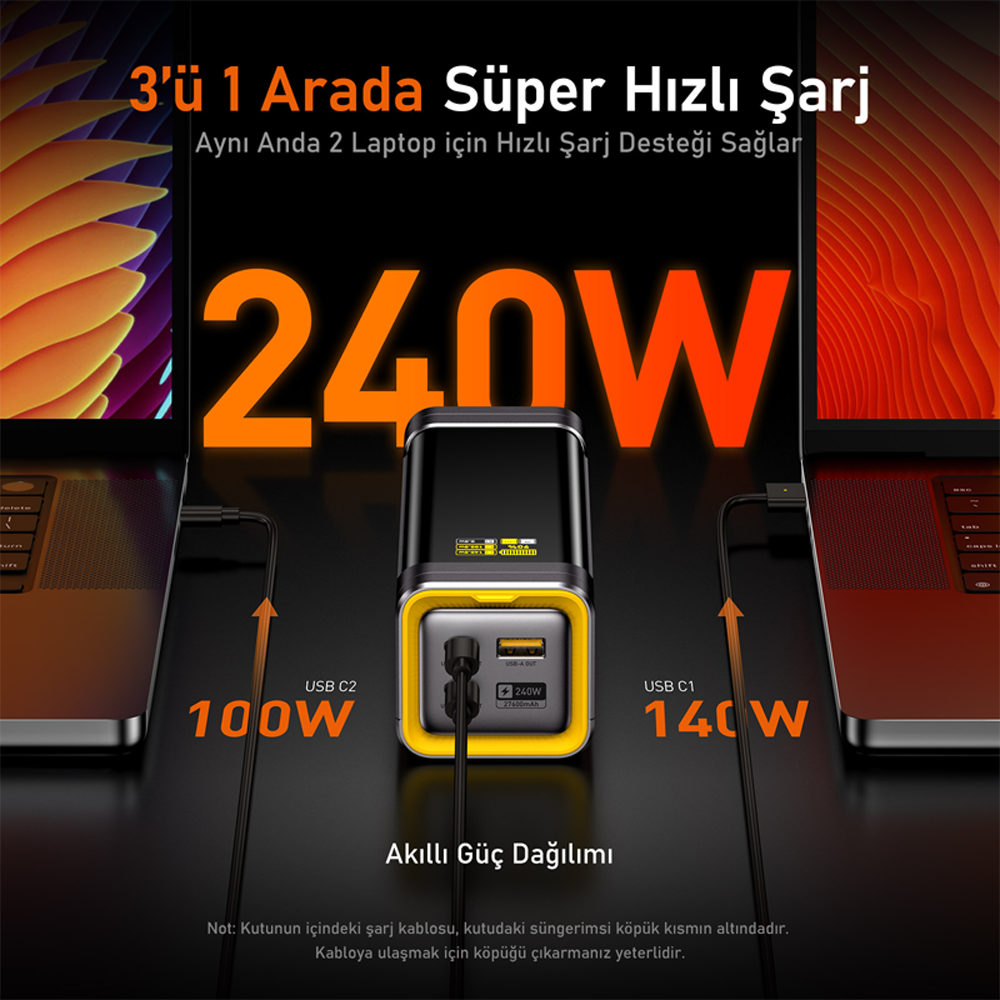 AOHI The Future Starship PD 240W 27.600mAh Power Bank & Power Station