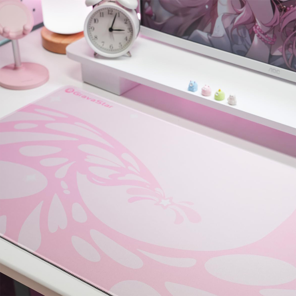 GravaStar GS-A8-MPD-R-PNK XL Kaymaz Taban Pembe Mouse Pad