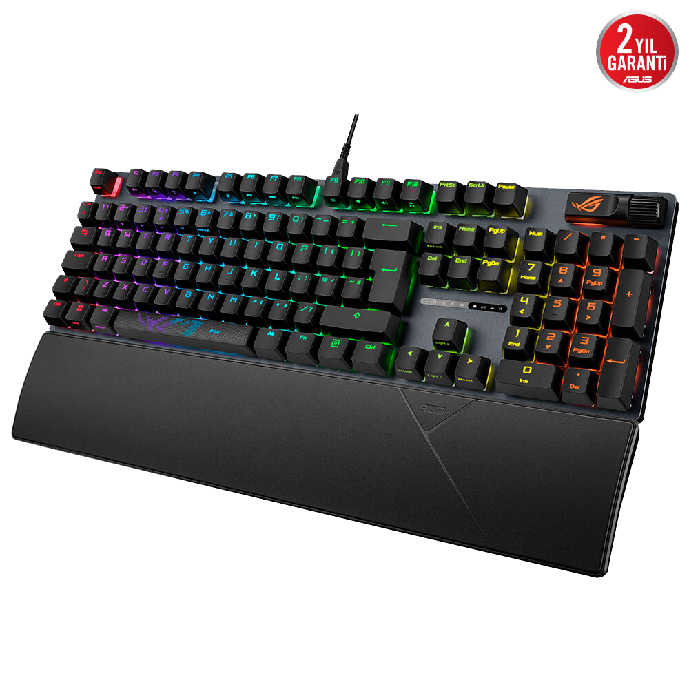 ASUS ROG STRIX SCOPE II X SNOW ROG NX Snow Switch RGB Mekanik Kablolu Gaming Klavye