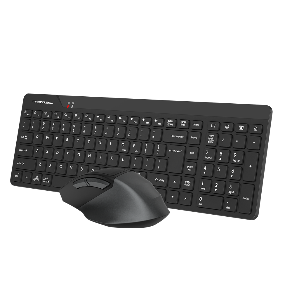 A4 Tech FG2400 AIR2 Siyah Kablosuz QuietKey Klavye Mouse Set