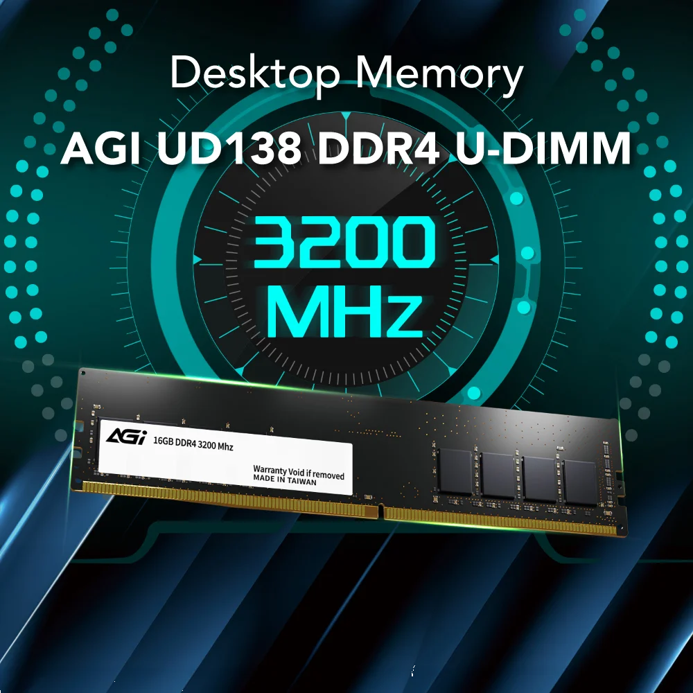 AGI AGI320016UD138-ST 16GB 3200MHz CL22 DDR4 Single Kit Ram