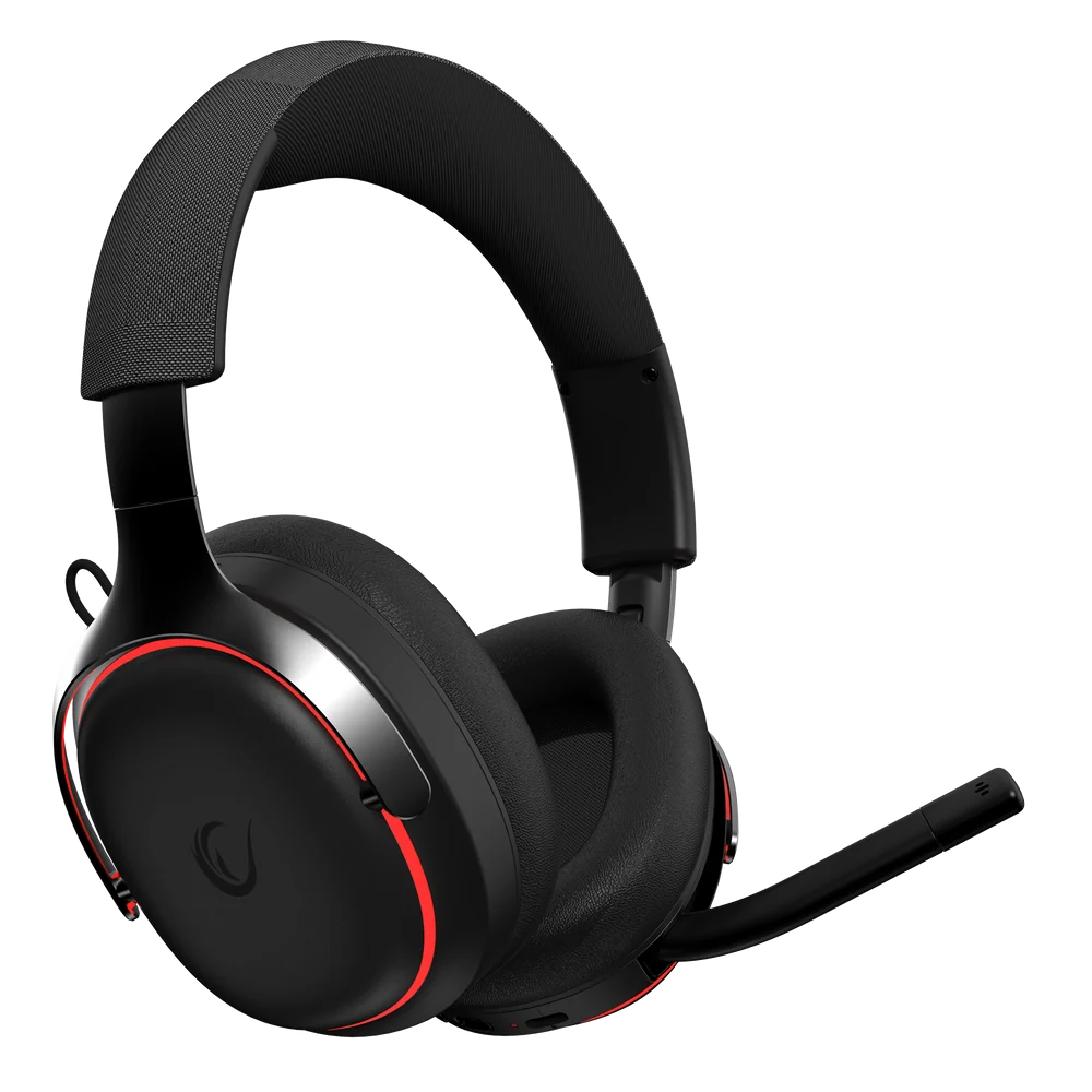 Rampage ZENITH Deri RGB Siyah Kablosuz Gaming Kulaklık