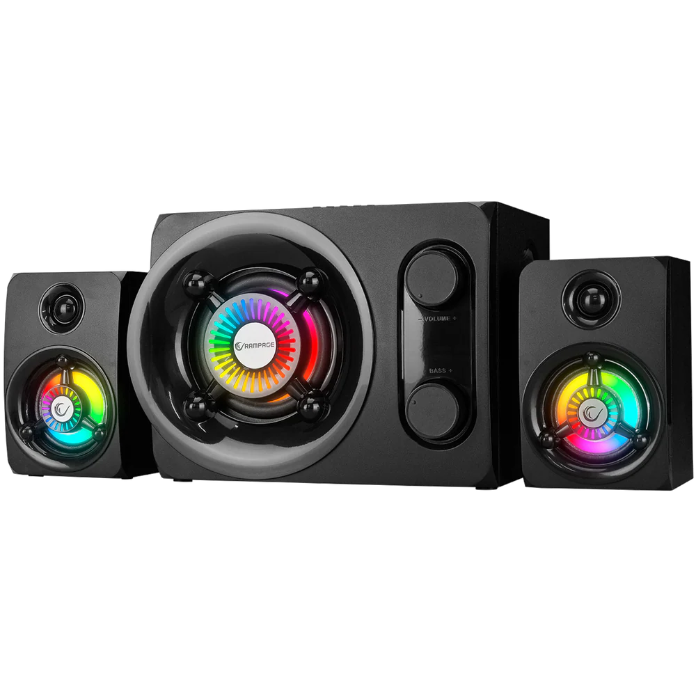 Rampage RMS-G8 Anteres 2+1 25W Bluetooth RGB Gaming Speaker