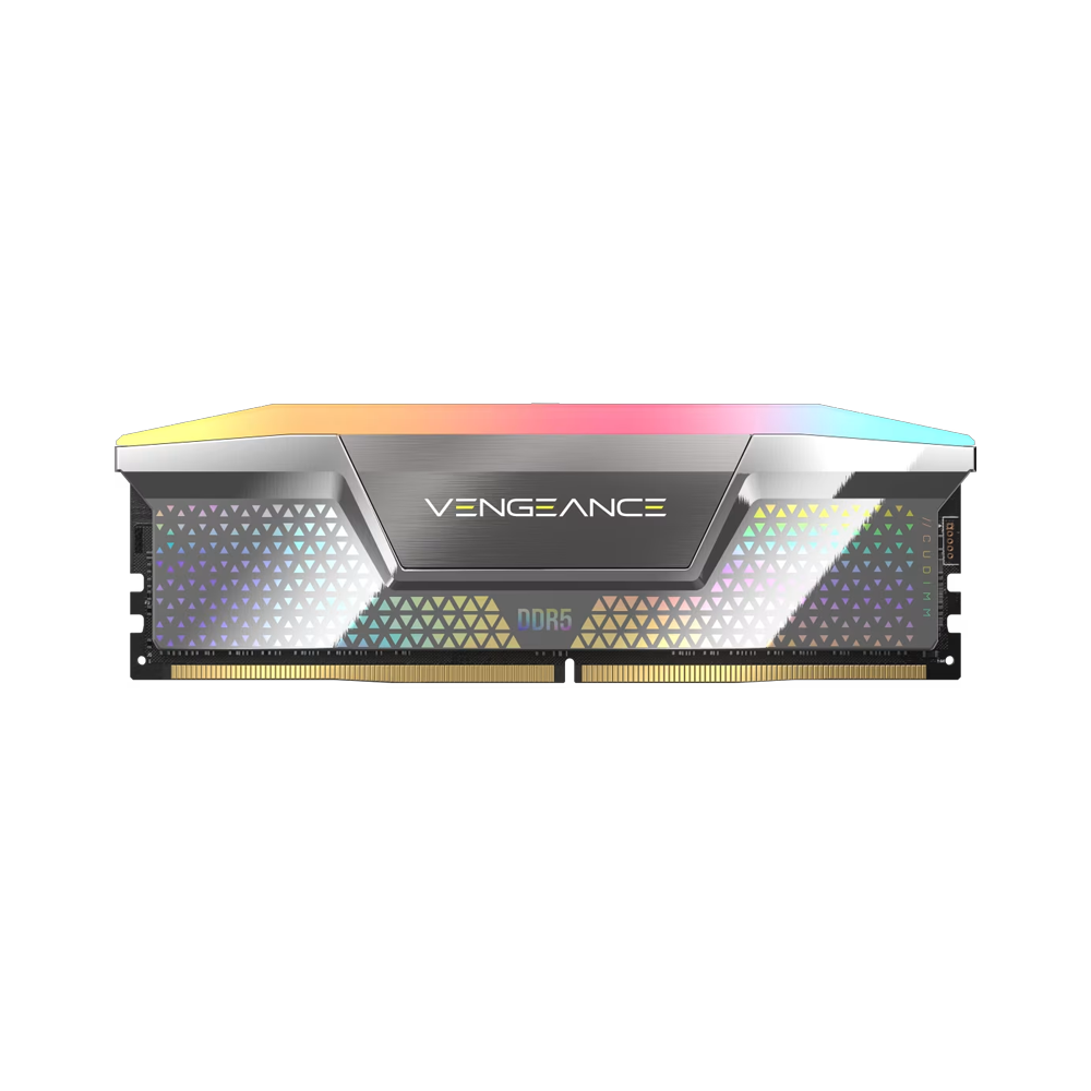 CORSAIR 48GB (2x24GB) Vengeance RGB 8400MHz CL40 DDR5 XMP Siyah Dual Kit Ram
