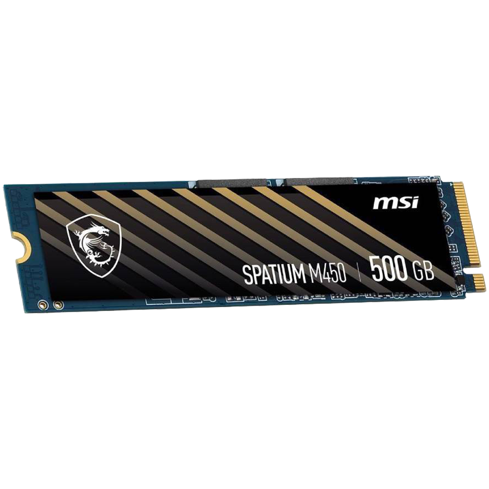 MSI 500GB SPATIUM M450 Gen4 M.2 2280 Kutusuz SSD 3600MB Okuma / 2300MB Yazma