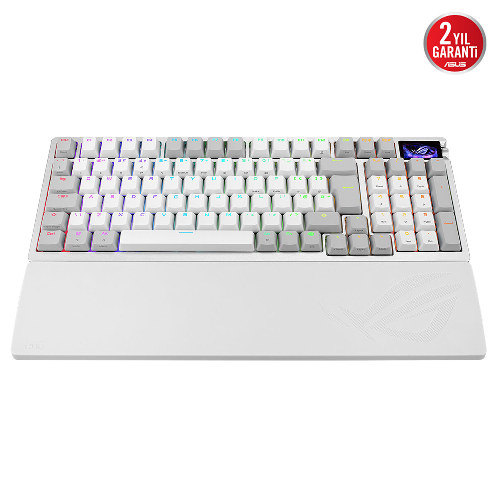 ASUS ROG AZOTH 96 HE ROG HFX V2 Manyetik Switch Kablosuz Türkçe