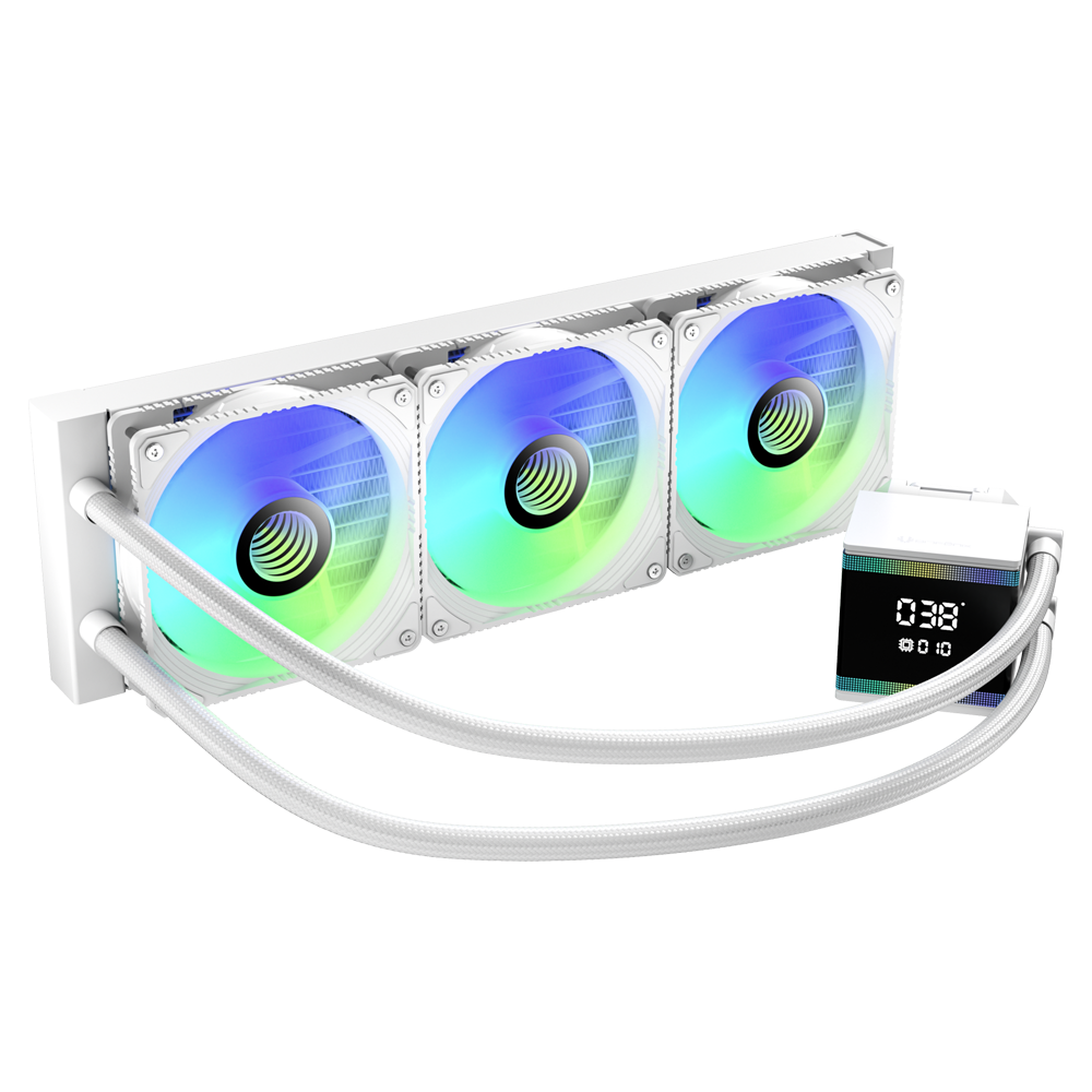 Bitfenix S7 Digital Beyaz ARGB 360mm İşlemci Sıvı Soğutucu
