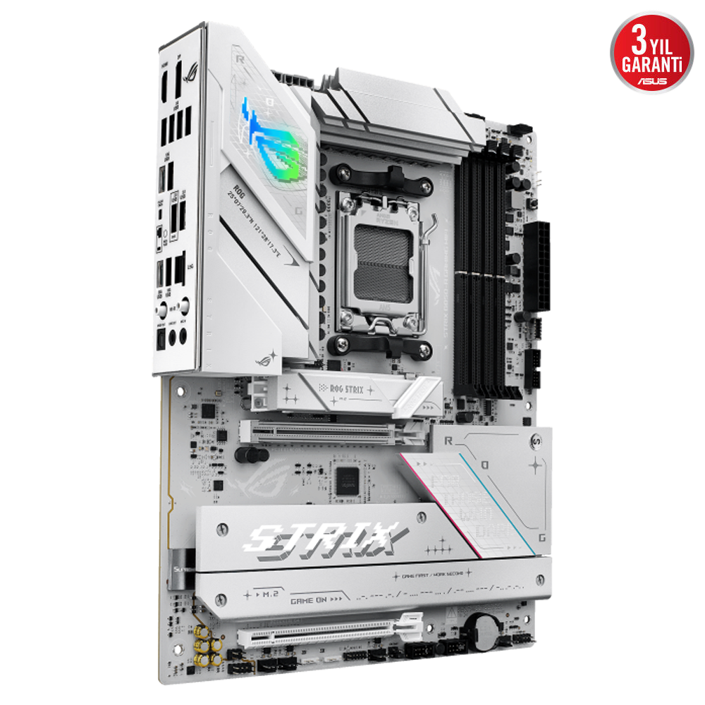 ASUS ROG STRIX B850-A GAMING WIFI 8000MHz OC DDR5 Soket AM5 M.2 HDMI DP ATX Anakart