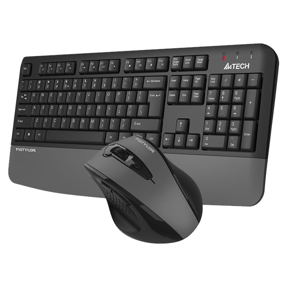 A4 Tech FG2500S PLUS BLACK Siyah Kablosuz  Klavye Mouse Set