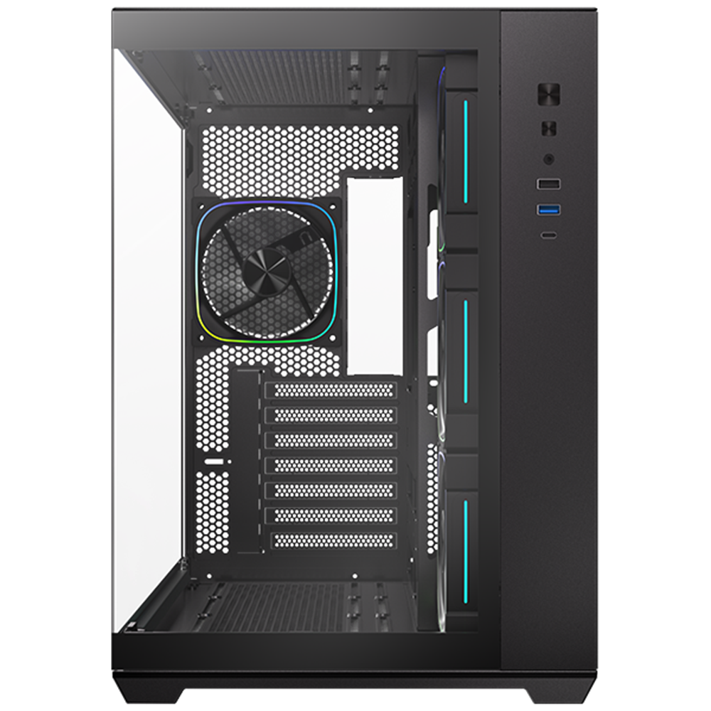 BitFenix AL118 850W 80+ Bronze Tempered Glass ARGB USB 3.0 ATX Mid Tower Siyah Kasa