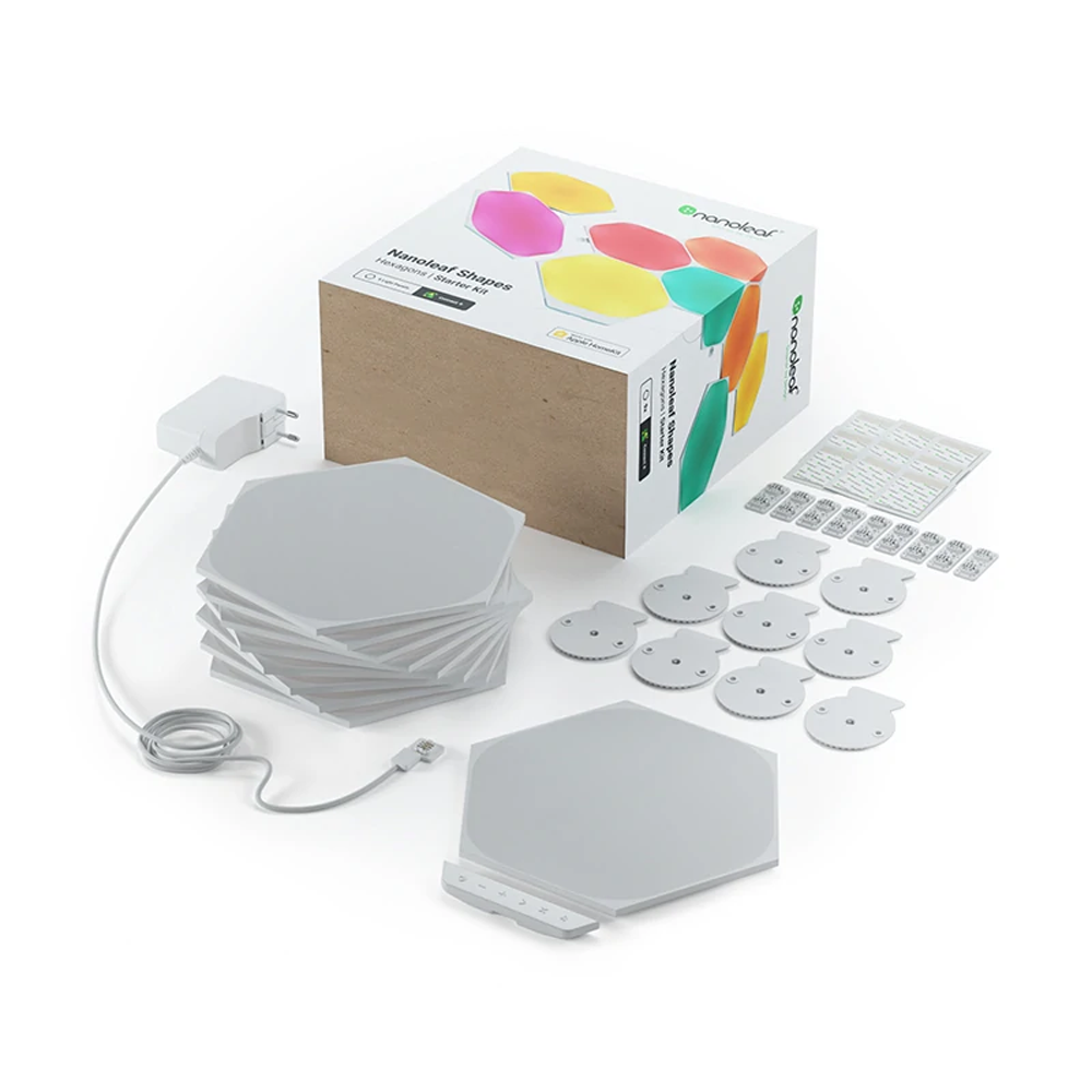 Nanoleaf RGBW Beyaz Altıgen Duvar Aydınlatma