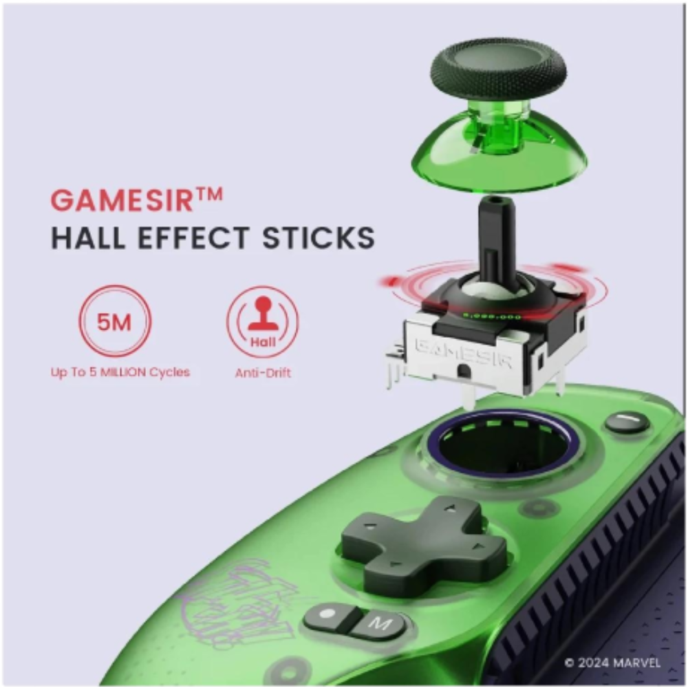 Gamesir G8 Plus Hall Efect Hulk Edition Kablosuz Gamepad