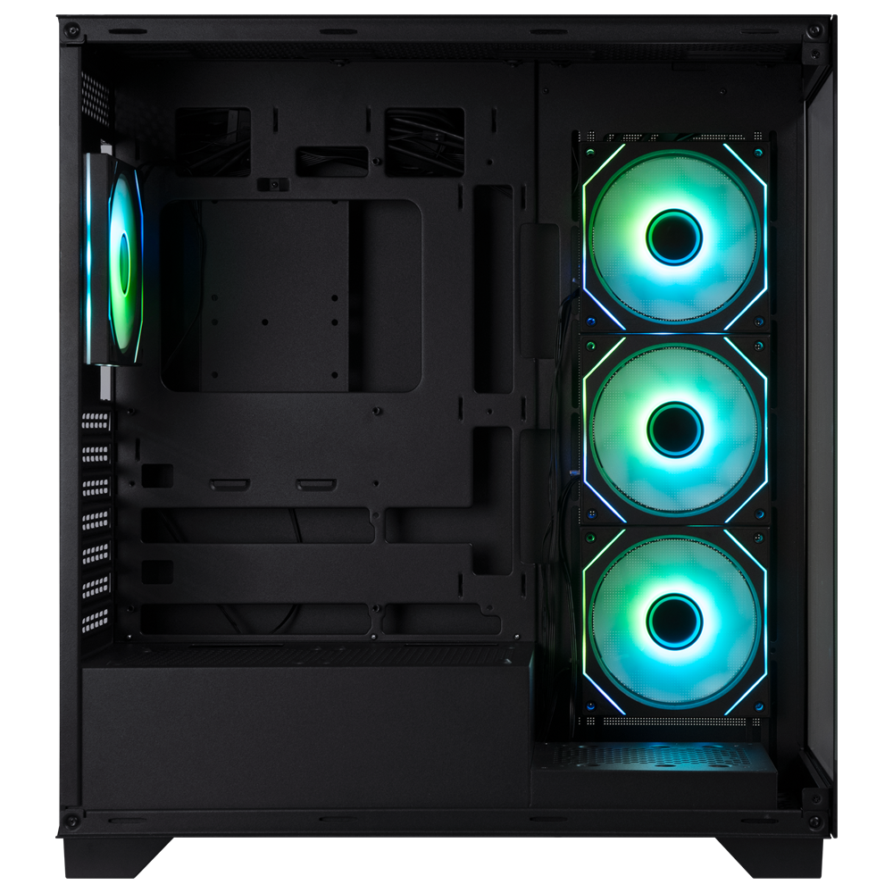 BitFenix CUBE Premium 750W 80+ Bronze Tempered Glass FRGB USB 3.1 Mesh ATX Siyah Kasa