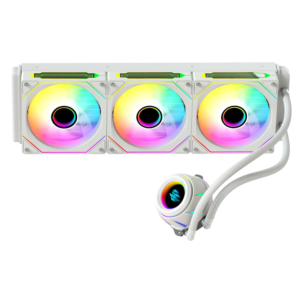 GameBooster BLADE 360W ARGB 360mm Beyaz İşlemci Sıvı Soğutucu