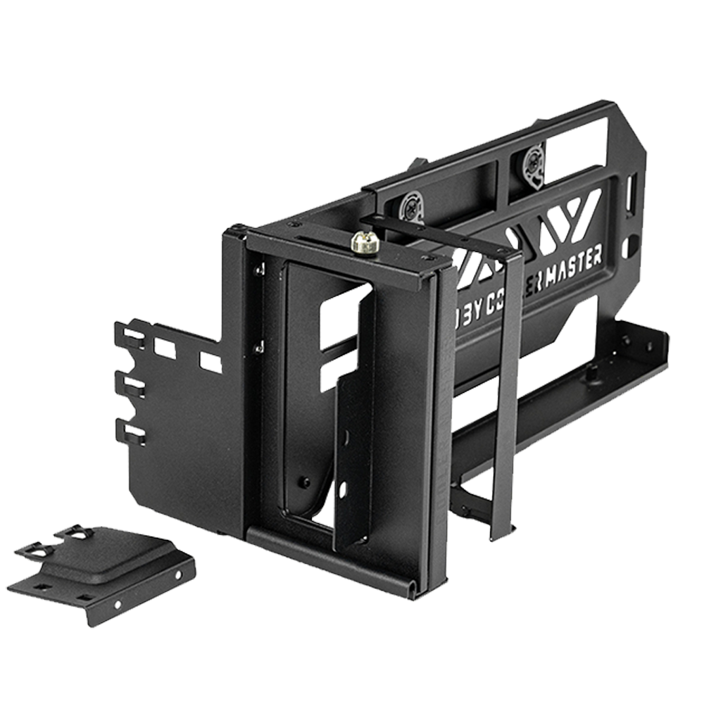 Cooler Master Siyah PCIE5.0 Dikey Ekran Kartı Tutucu Kiti V3