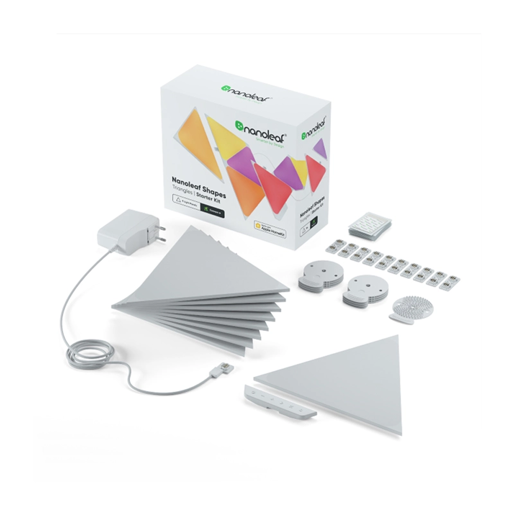 Nanoleaf RGBW Başlangıç Paketi Üçgen Duvar Aydınlatma