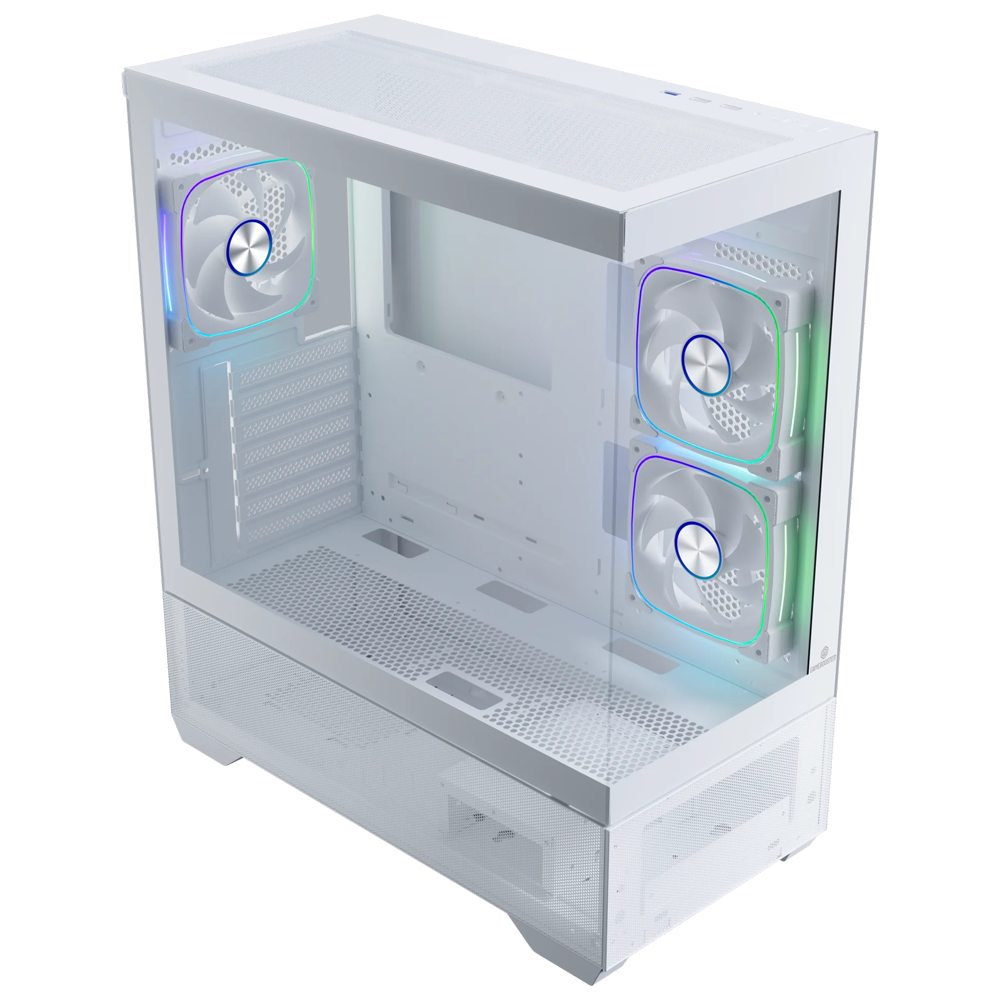 GameBooster NYVRA ALPHA 750W 80+ Bronze SeaView ARGB ATX3.1 PCI-E 5.1 Beyaz ATX Mid Tower Kasa