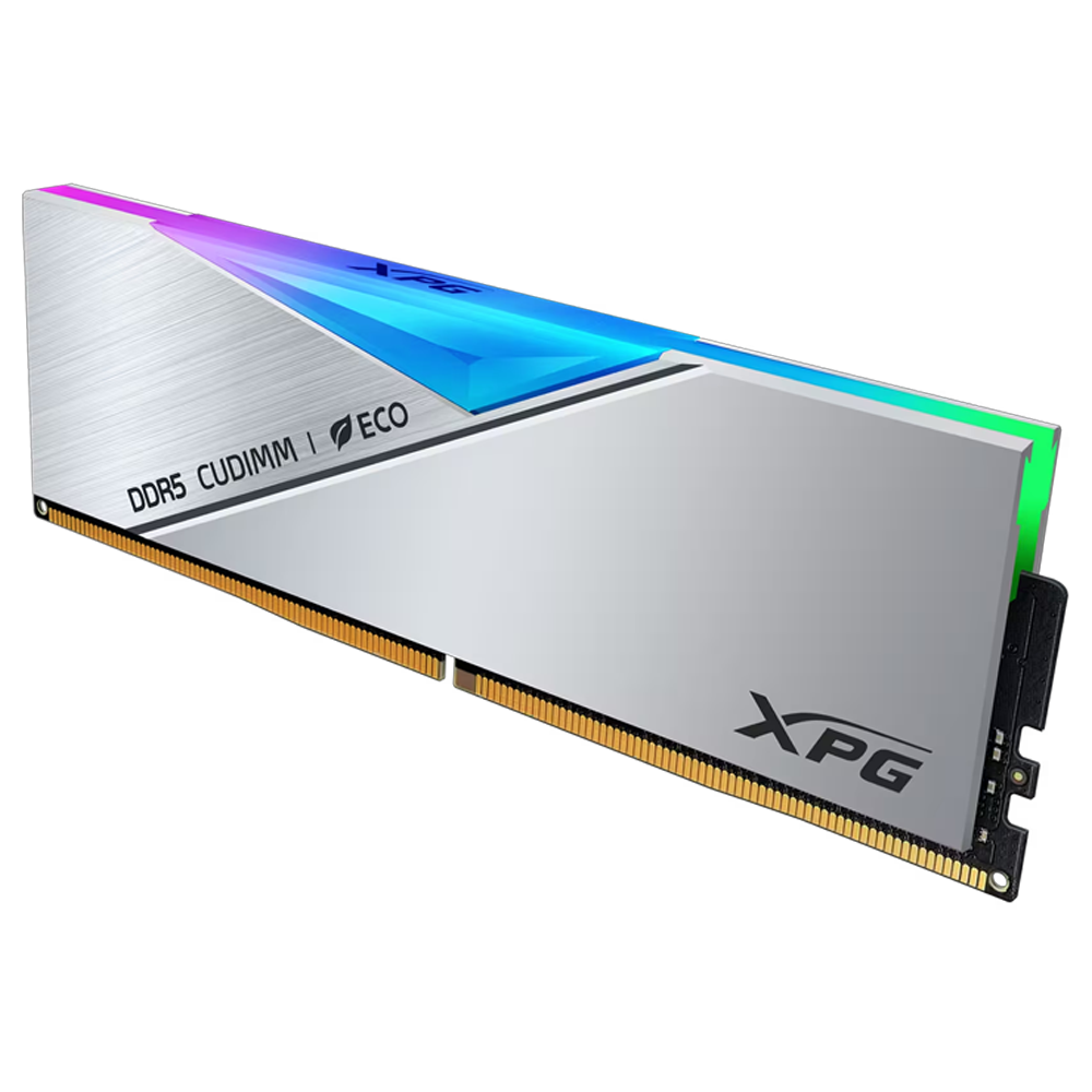 XPG Lancer 48GB(2x24) RGB 8400MHz CL40 CU-DIMM DDR5 Gümüş Dual Kit Ram