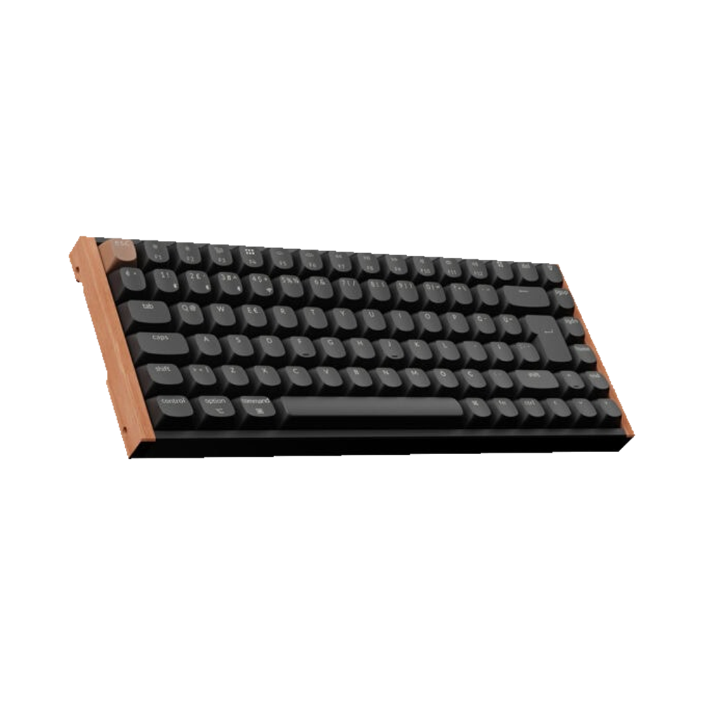 Keychron K2 HE Hall Efect Switch Hotswap Türkçe RGB Kablosuz Siyah Gaming Klavye