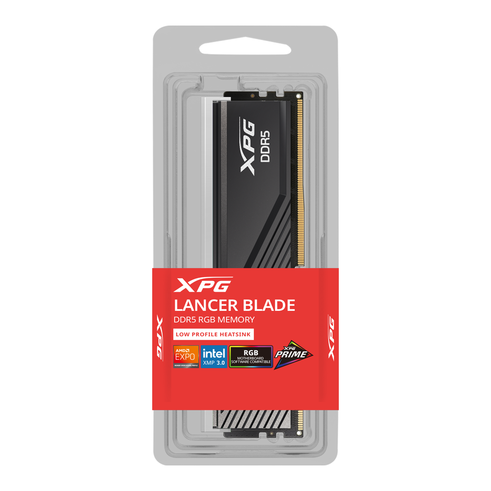 XPG Lancer Blade 16G 6000MHz CL36 EXPO/XMP RGB DDR5 Single Kit Ram