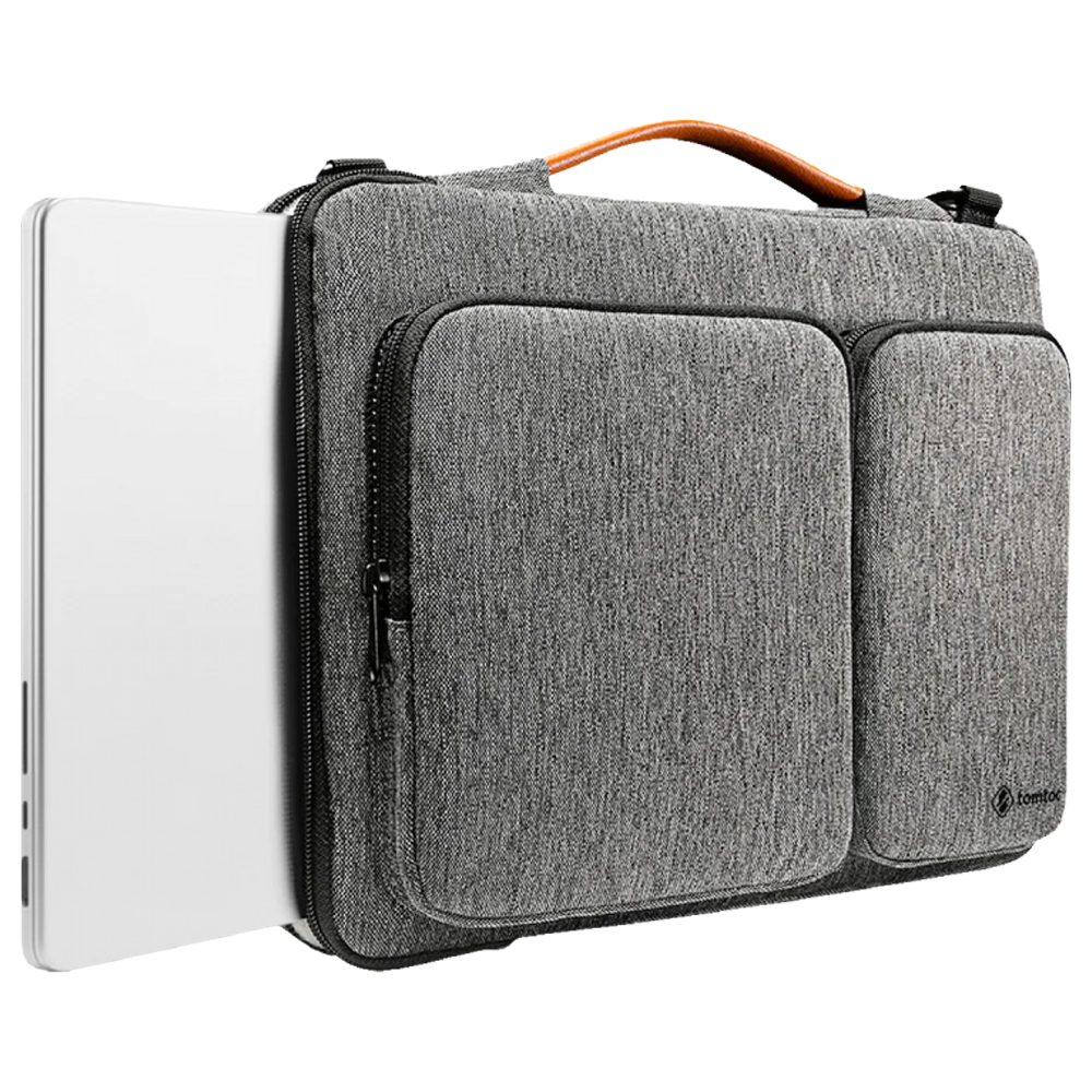 Tomtoc Defender A42 15.6" Gri Notebook Çantası