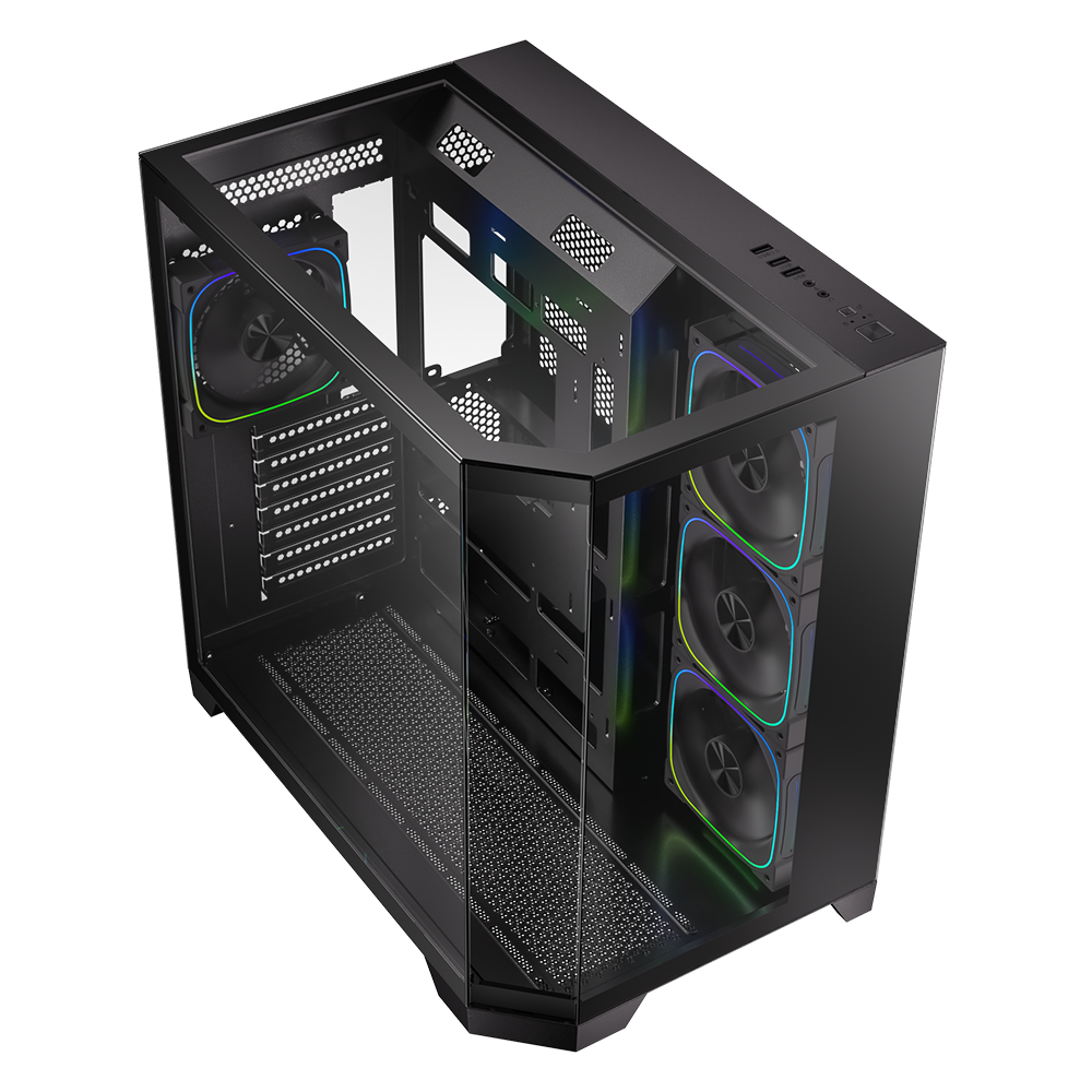 BitFenix P100 750W 80+ Bronze ATX 3.1 Tempered Glass FRGB Siyah ATX Mid Tower Kasa