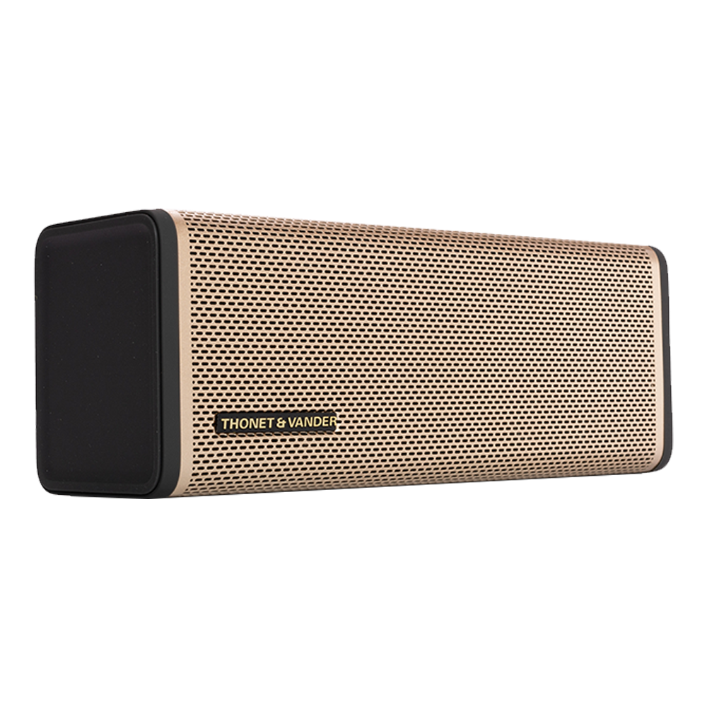 Thonet & Vander Frei Topp 24W RMS Taşınabilir TWS Piano Black Bluetooth Hoparlör