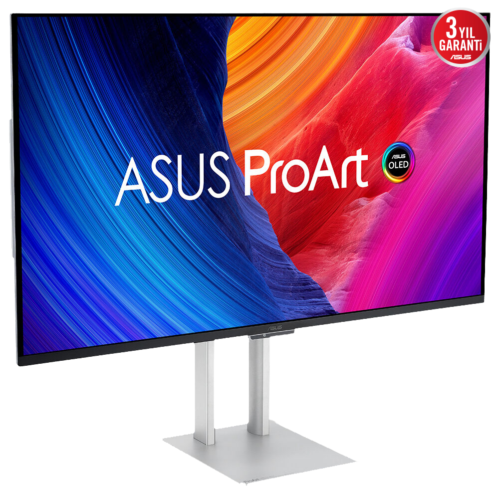ASUS ProArt Display PA32UCDM 32" 240Hz 0.1ms HDMI USB-C USB 3.2 AdaptiveSync Pivot HDR10 QD-OLED Monitör