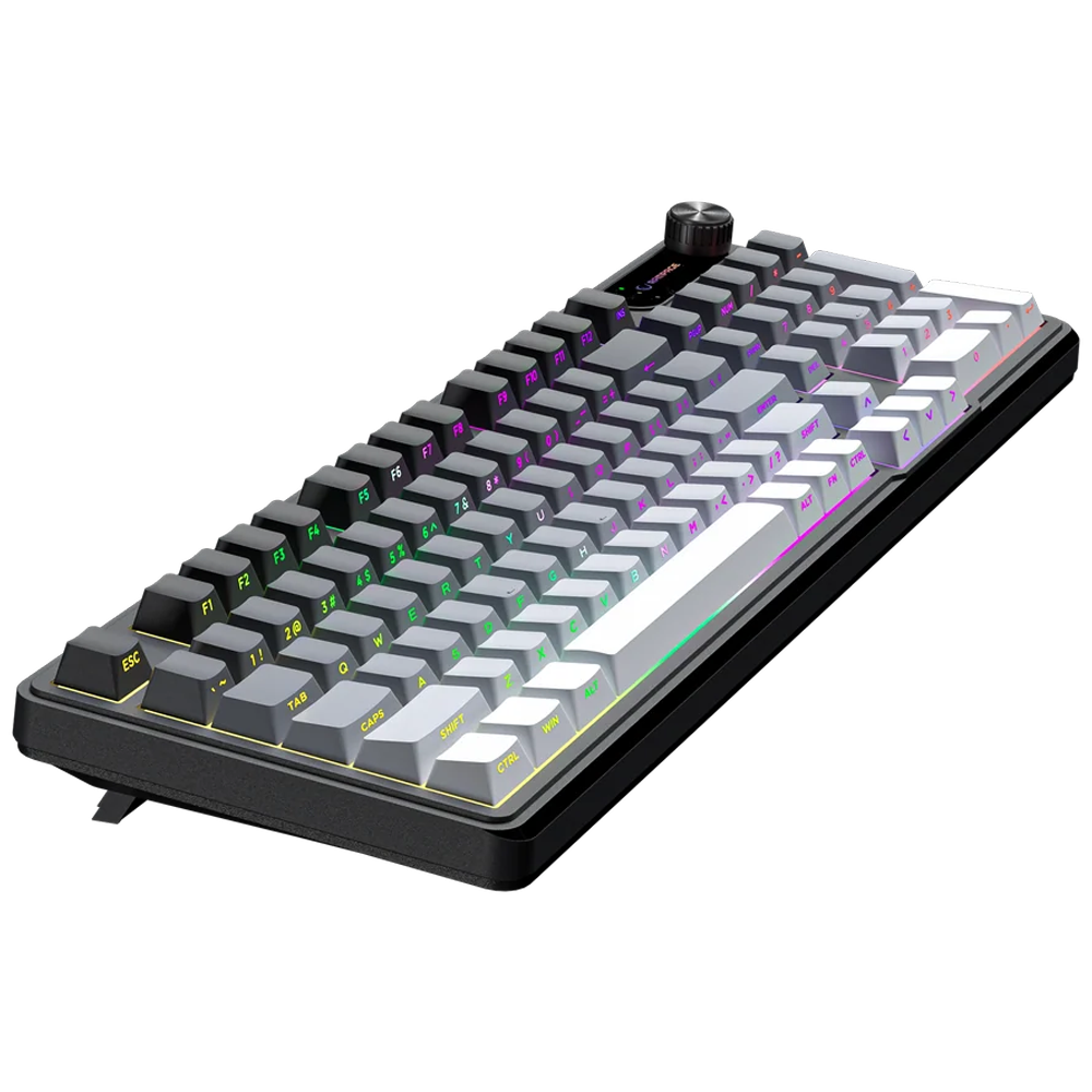 Rampage KB-R108 Gradient Membrane RGB Siyah Kablolu Gaming Klavye