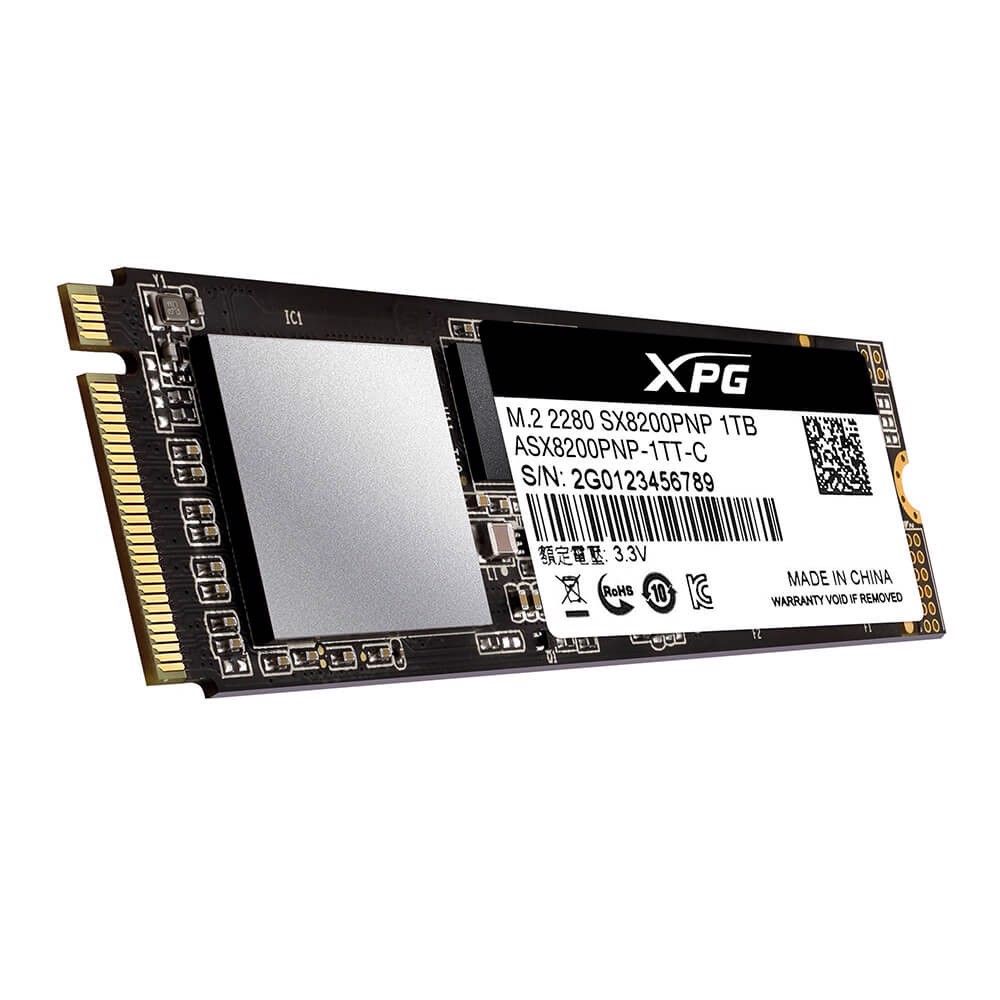XPG 1TB SX8200 PRO PCIe Gen3x4 M.2 SSD (3500MB Okuma / 3000MB Yazma)