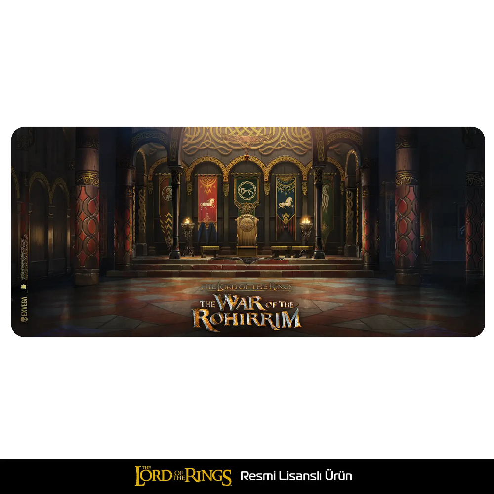 EXVEGA Lord Of The Rings War Of The Rohirrim Clans XXL Mousepad 90×40