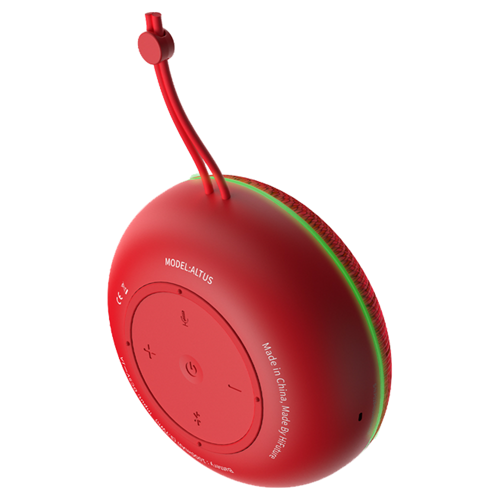 HiFuture Altus 10W Kırmızı Su Geçirmez Bluetooth Hoparlör