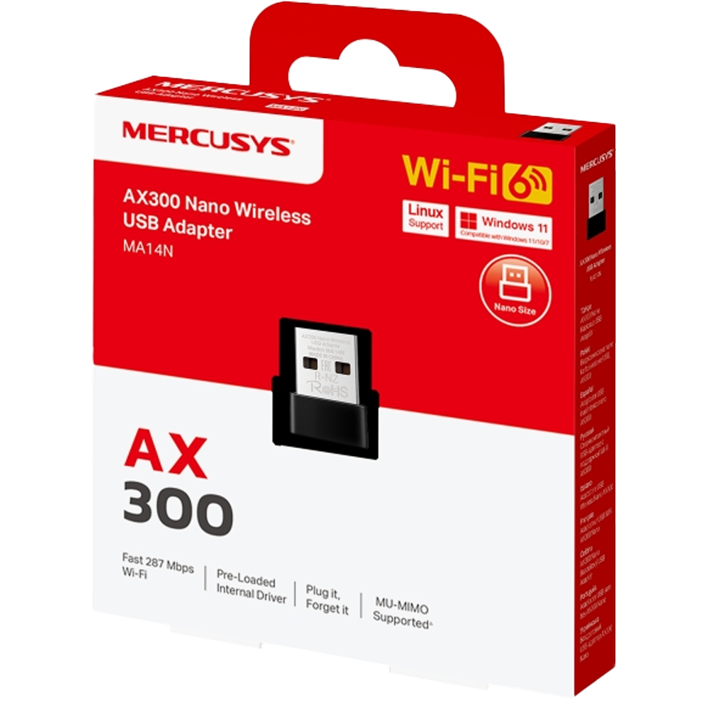 Mercusys MA14N Wireless Nano USB Adaptör
