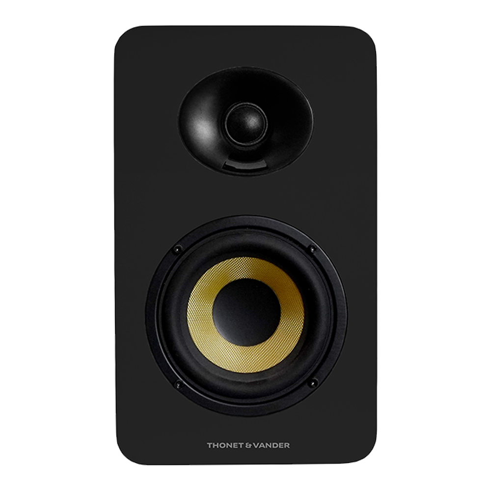 Thonet & Vander Vertrag Gen 2 Bluetooth 5.0 RCA 80W Siyah 2.0 RMS Hoparlör