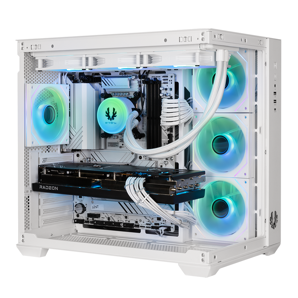 Bitfenix Sakiel 360 Beyaz ARGB 360mm AMD / INTEL İşlemci Sıvı Soğutucu