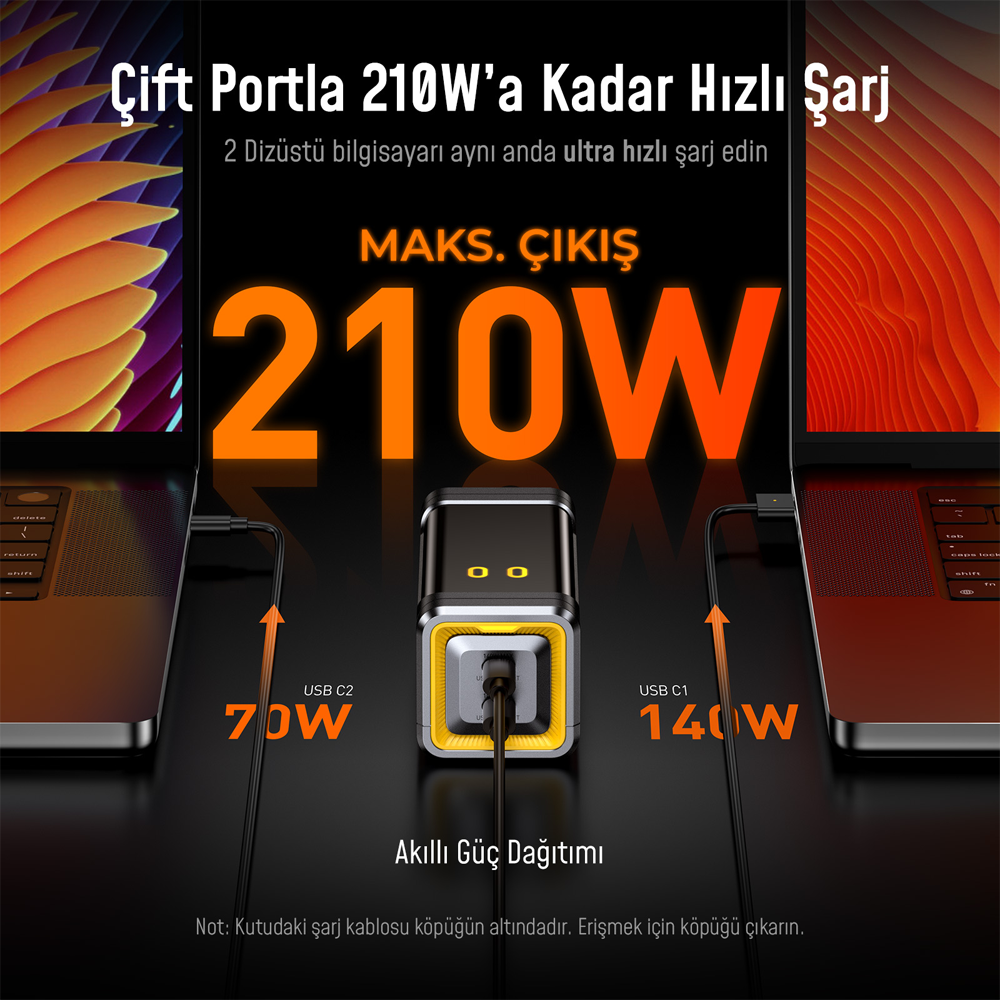 AOHI The Future Starship PD 210W 10.000mAh Power Bank & Power Station