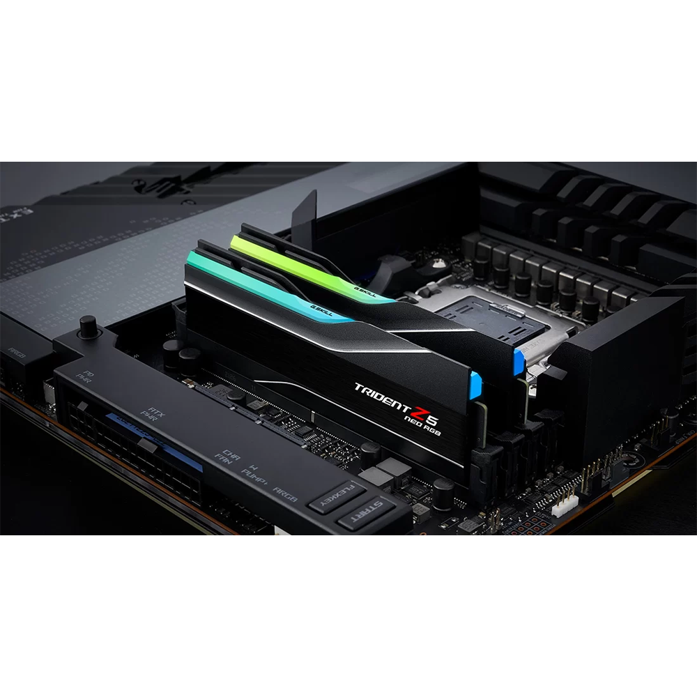 GSKILL 32GB (2x16GB) Trident Z5 Neo RGB DDR5 6000Mhz CL28 AMD EXPO Dual Kit Ram